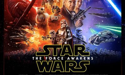 Cartel oficial de Star Wars: The Force Awakens. ¿Dónde está Mark Hamill?