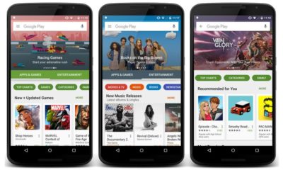Google ya está desplegado el nuevo diseño de la Play Store