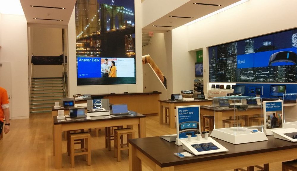 Microsoft abre su tienda insignia en la Quinta Avenida de Nueva York