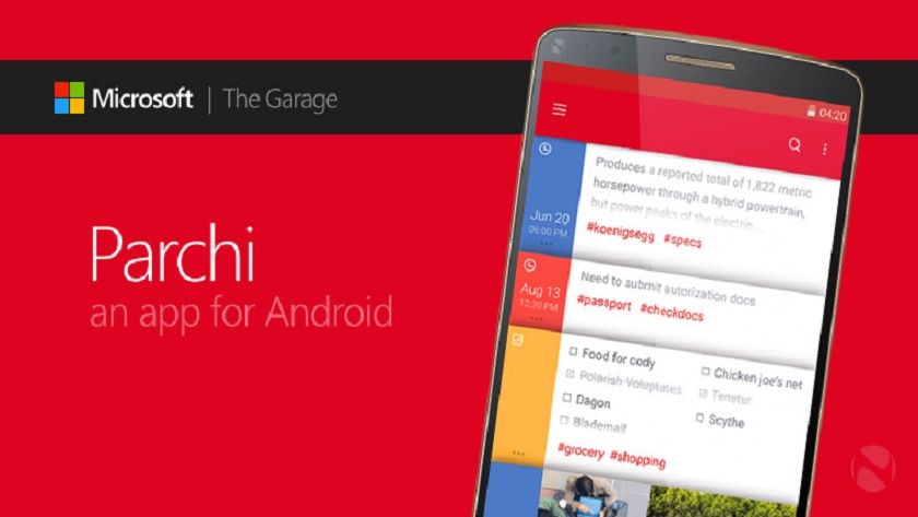 Microsoft presenta Parchi, nueva app para tomar notas 29