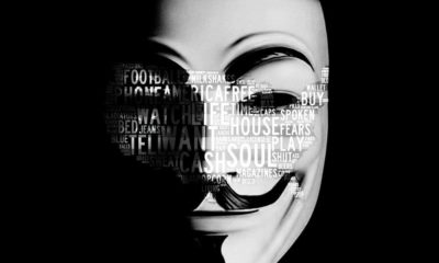 Anonymous defiende a una mujer del acoso del KKK 54