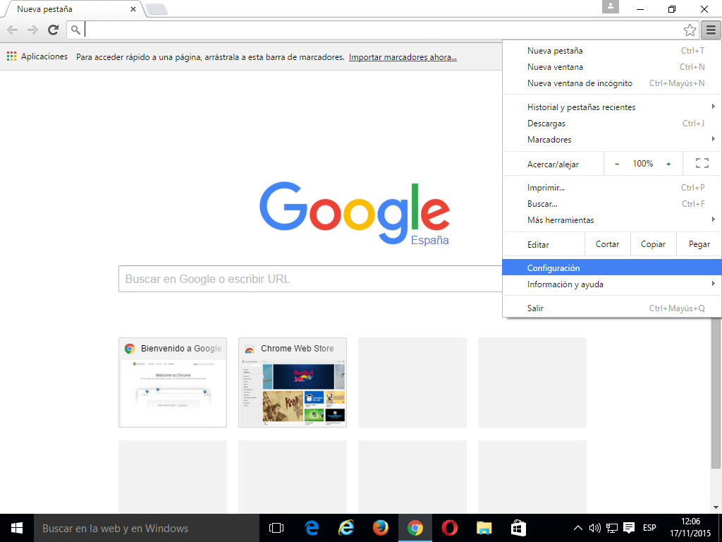 08 Cómo activar Do Not Track en Google Chrome