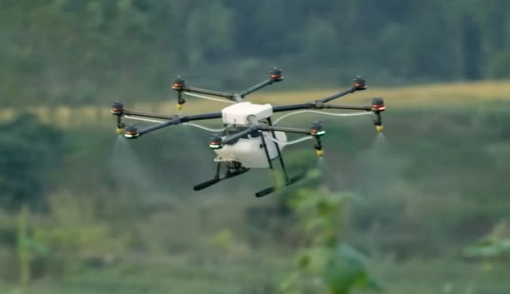 MG-1 de DJI, un drone resistente al agua y al polvo