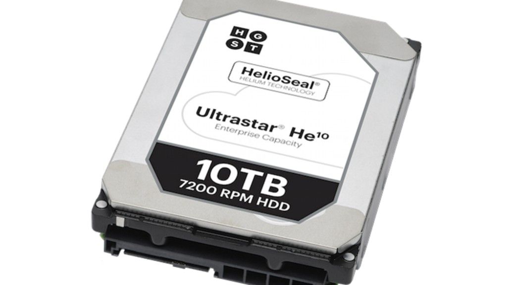 Western Digital presenta un disco duro de 10 TB con helio