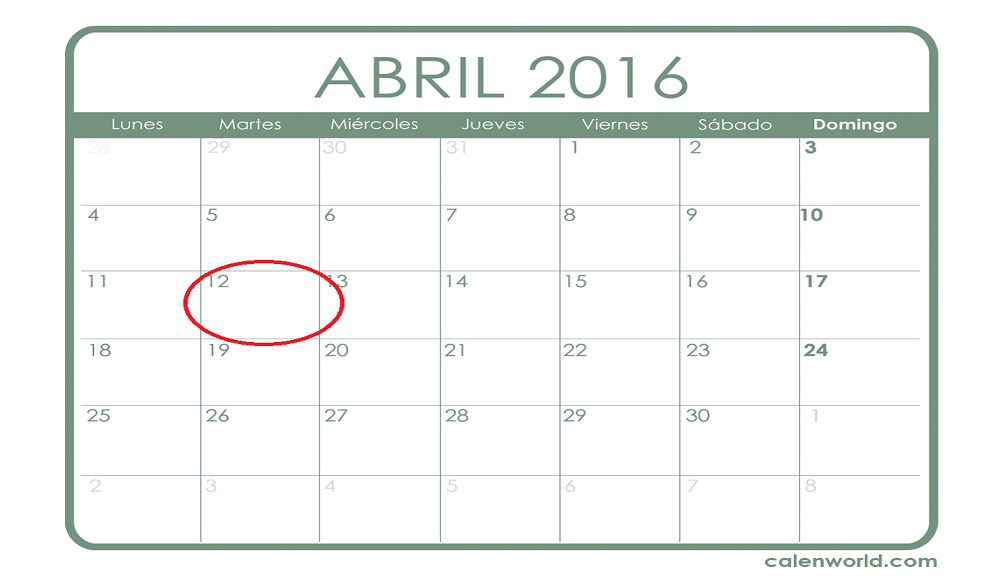 abril 2016