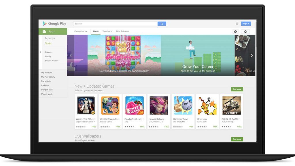 Lenovo dice que Google Play podría volver a China este año