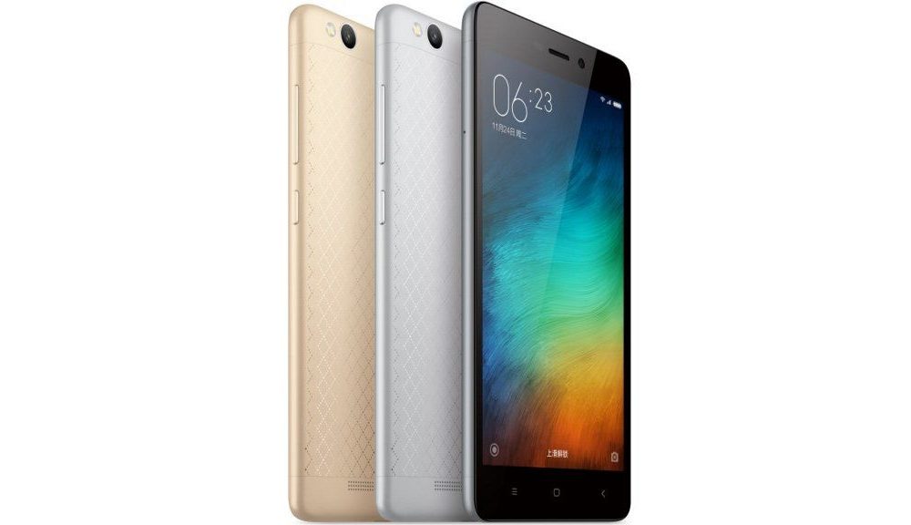 Xiaomi Redmi 3. Batería de 4.100mAh y carcasa metálica por 107 dólares