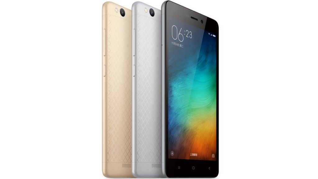Xiaomi Redmi 3. Batería de 4.100mAh y carcasa metálica por 107 dólares