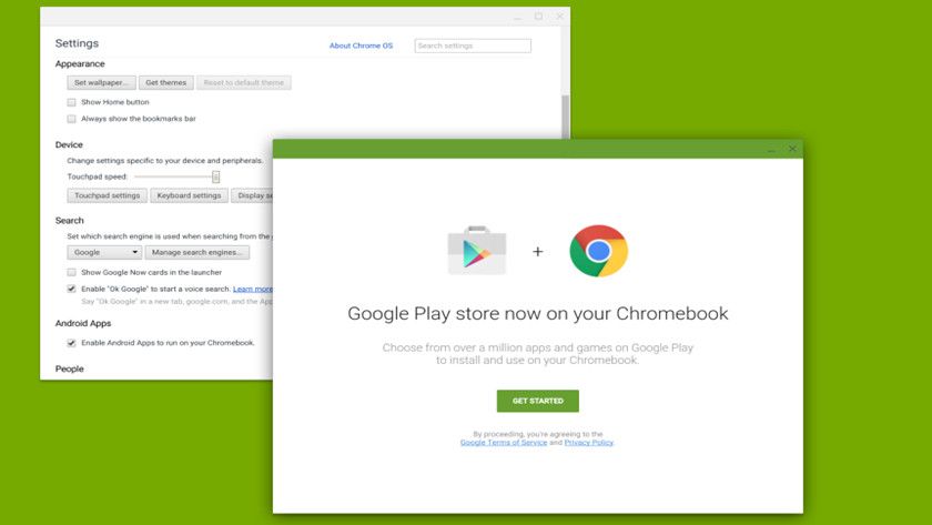 Play Store en Chrome OS