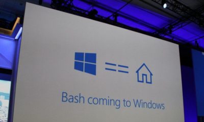 primer Windows 10 con Bash
