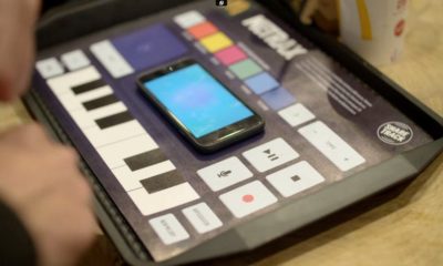 McDonald's crea un mantel de papel que puede hacer música
