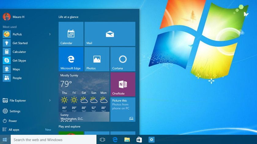 Windows 10 en Windows 7