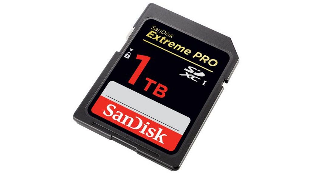 SanDisk Extreme PRO es una tarjeta SD con 1TB de capacidad