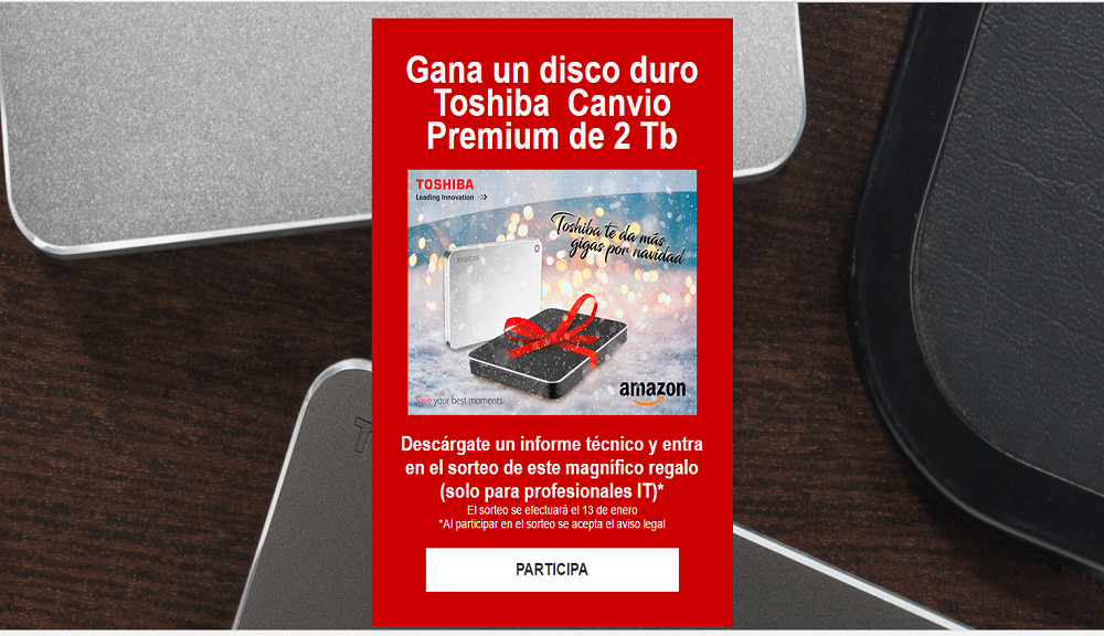 sorteo toshiba