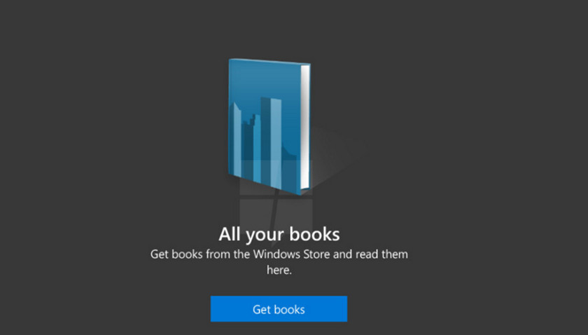 ebooks en Windows Store