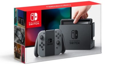 desempaquetado de Nintendo Switch