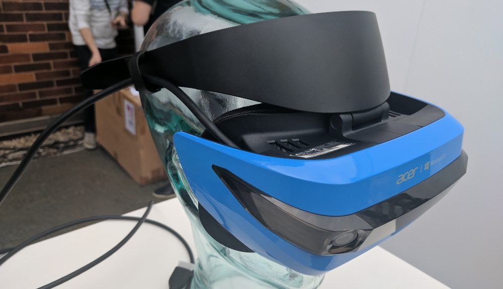 Acer presenta su caso Mixed Reality HMD