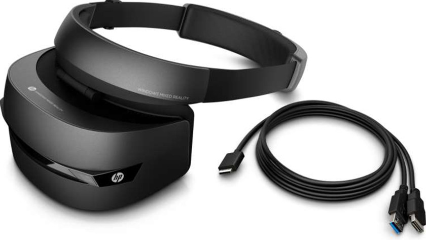 casco de realidad mixta de HP