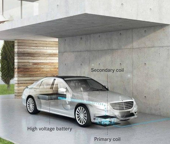 carga inalámbrica para coches