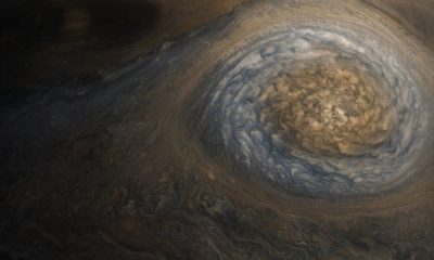 La NASA capta una enorme tormenta en el polo norte de Júpiter 78