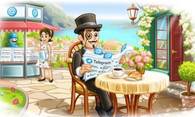 nueva versión de Telegram