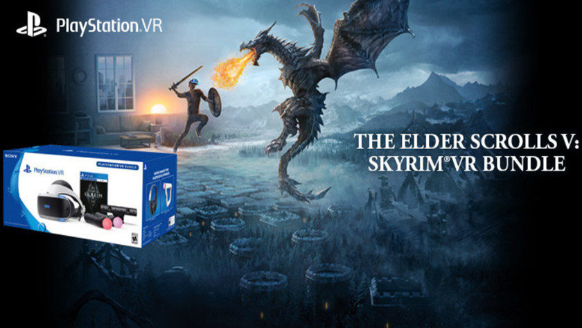 Sony anuncia nuevo kit PSVR con el Skyrim VR