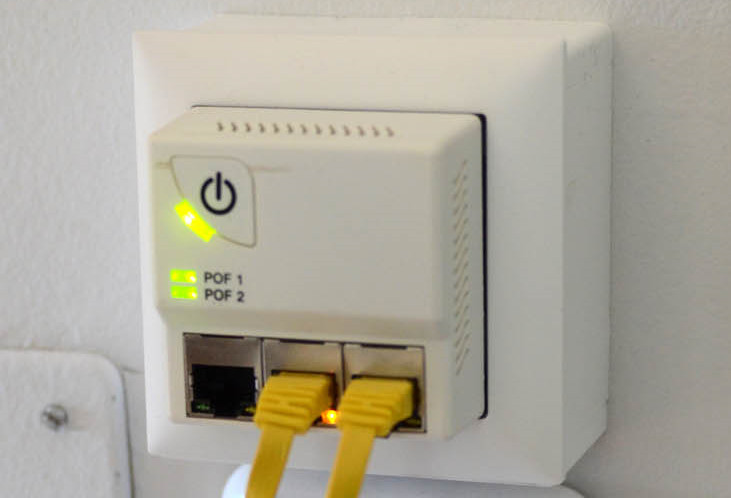 Telefónica prueba fibra óptica plástica para redes internas