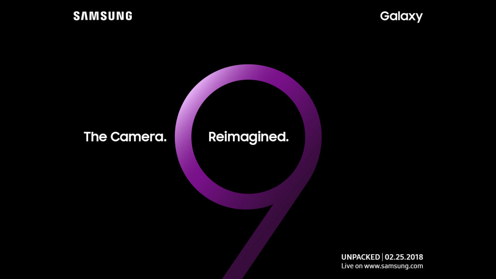 Samsung Galaxy UNPACKED para presentar el Galaxy S9