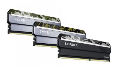 G.SKILL anuncia sus nuevos kits de DDR4 Sniper X 146