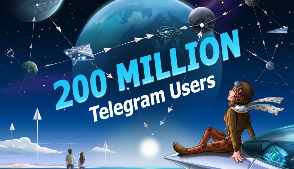 Telegram ha alcanzado los 200 millones de usuarios activos