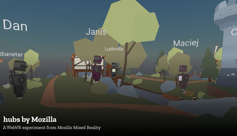 Hubs es la experiencia social sobre realidad virtual que pretende ofrecer Mozilla