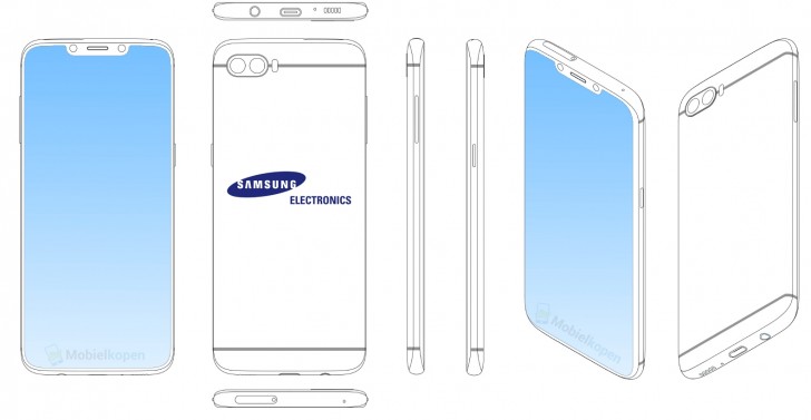 Samsung patenta smartphones con muesca y sin bordes 38