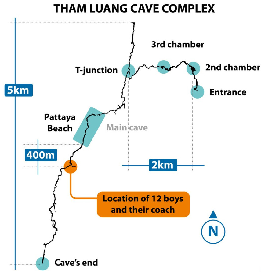 cueva de Tailandia