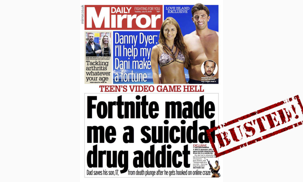 Pagan noticias contra videojuegos