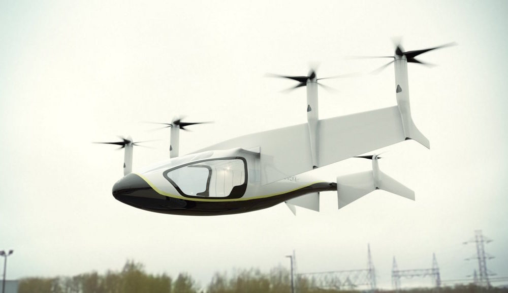 Rolls-Royce muestra un "taxi volador" híbrido que funcionaría a partir de 2020
