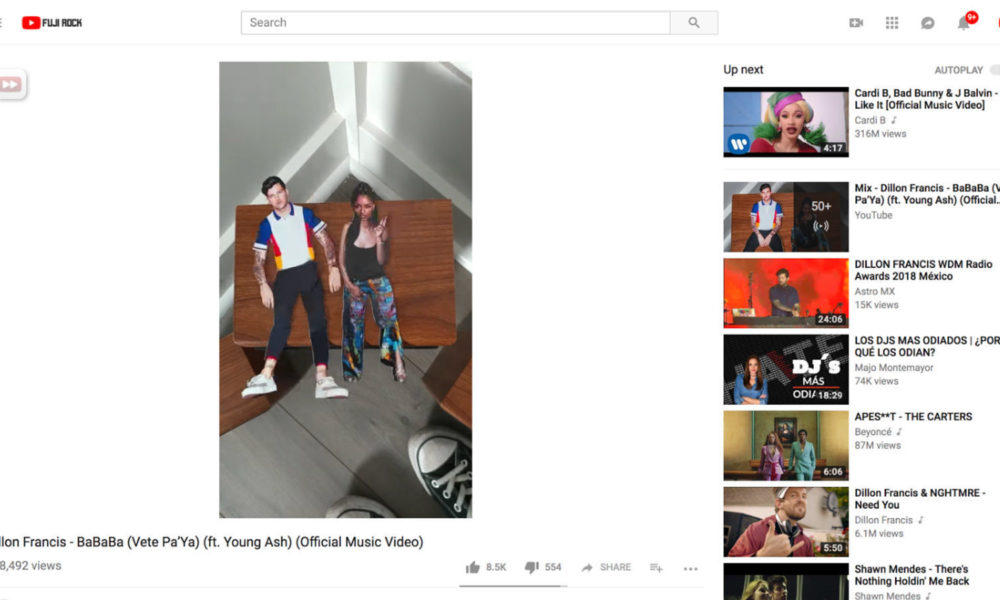 YouTube Vídeos Verticales