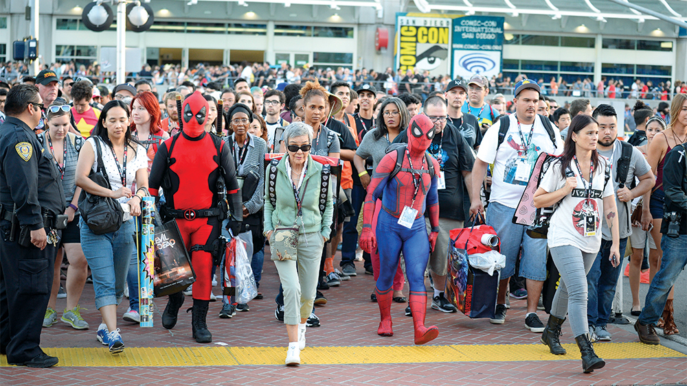 Comic-Con 2018 Horarios