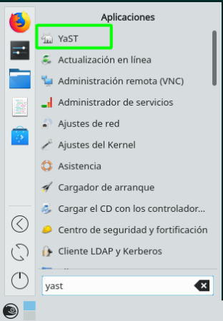 Comprobar la dirección IP local en openSUSE Leap 15