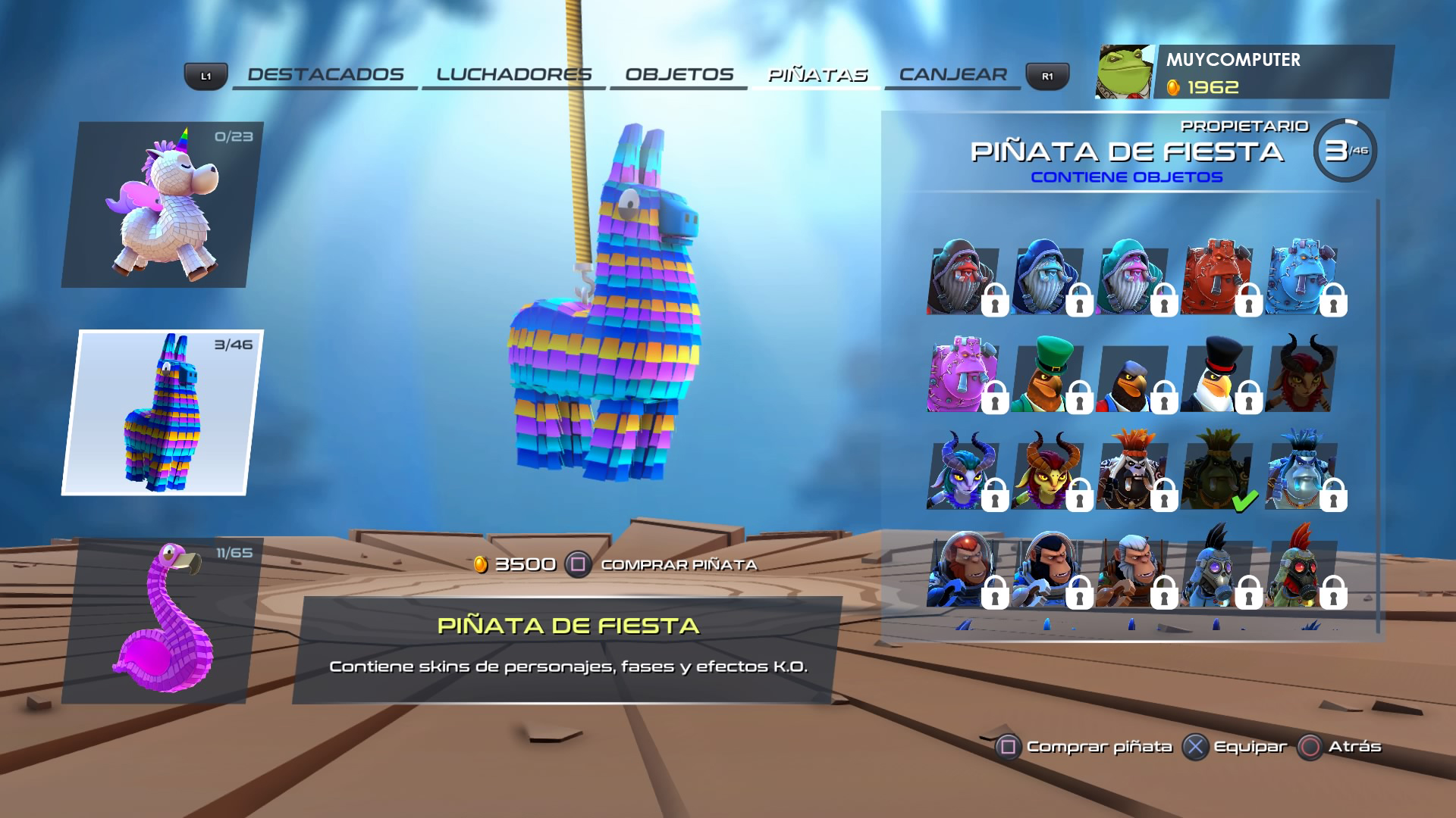 Análisis Brawlout Progresión