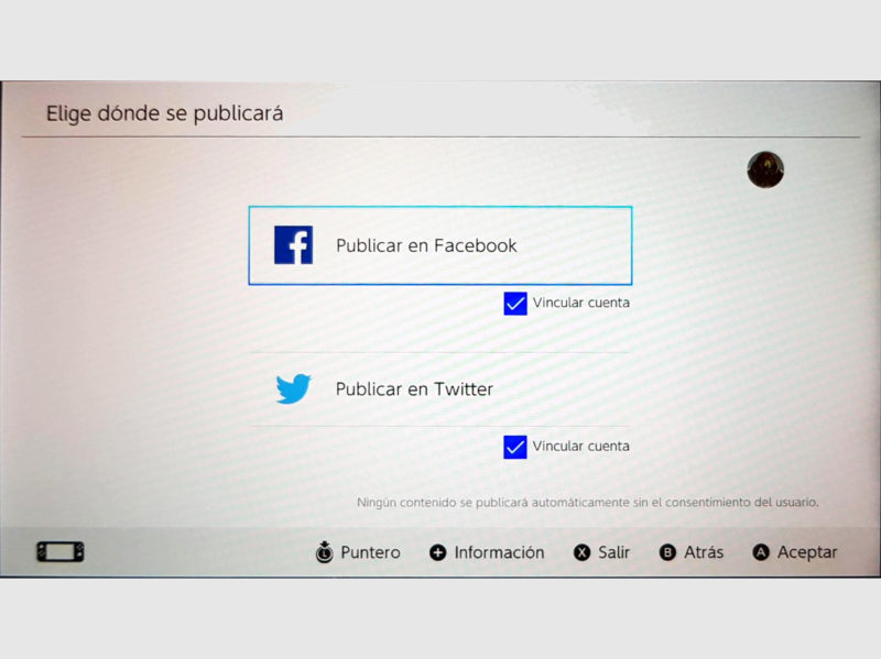 Capturas Switch Redes Sociales