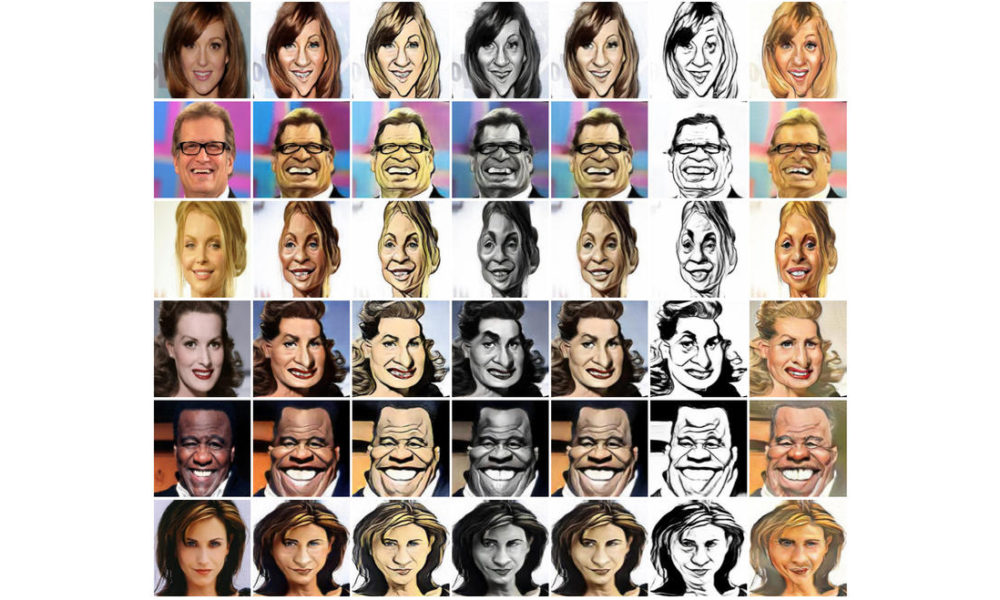Microsoft IA Caricaturas