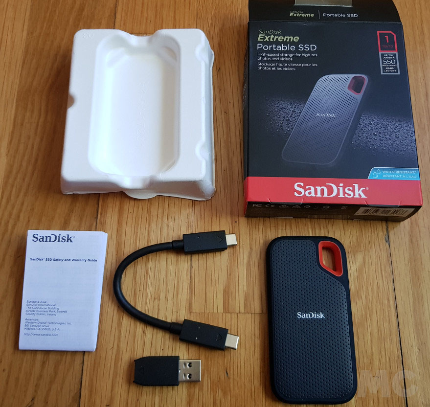Reconocimiento Elaborar Consultar SanDisk Extreme Portable SSD, análisis