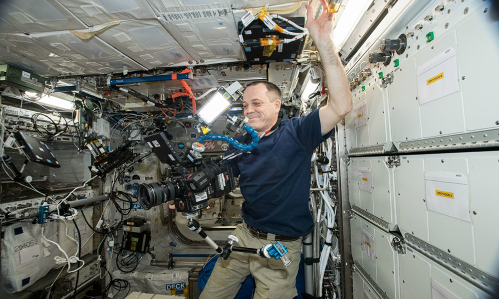 primer vídeo 8K desde el espacio