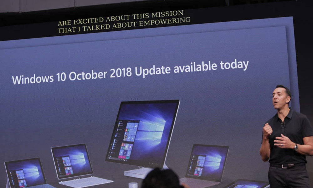Windows 10 October 2018 ya está disponible