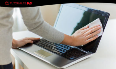 limpiar físicamente un portátil