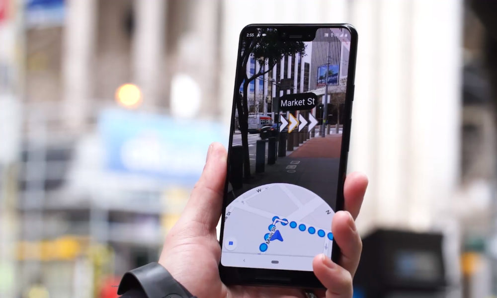 Google Maps AR Realidad Aumentada