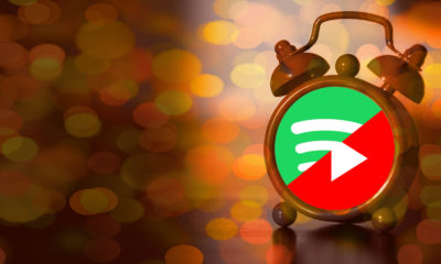Google Reloj Alarma Spotify YouTube Music