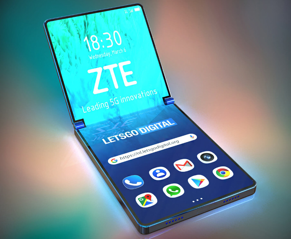 Así será el smartphone plegable de ZTE – MuyComputer