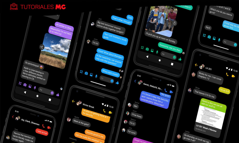 Tutorial Cómo Activar Modo Oscuro Facebook Messenger