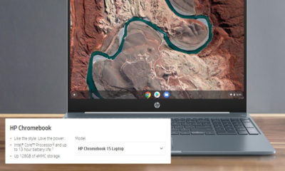 Chromebook de 15 pulgadas HP